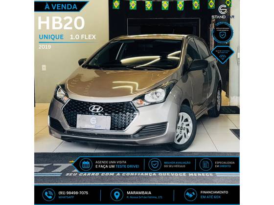 HYUNDAI HB20 1.0 UNIQUE 12V FLEX 4P MANUAL